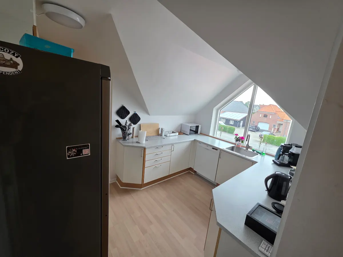 Køkkenfaciliteter hos Kværndrup B&B
