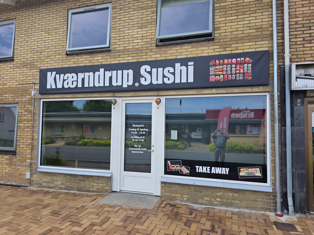 Sushi og takeaway i Kværndrup